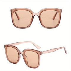 Mirror Lens Sunglasses Square Outdoor Glasses UV400