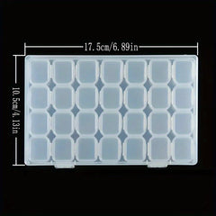 DIY Artificial Diamond Painting Storage Box Nail Art Accessory