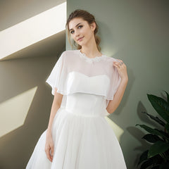 Elegant Mid Length Cape Shawl for Women - Summer Fashion Accessory