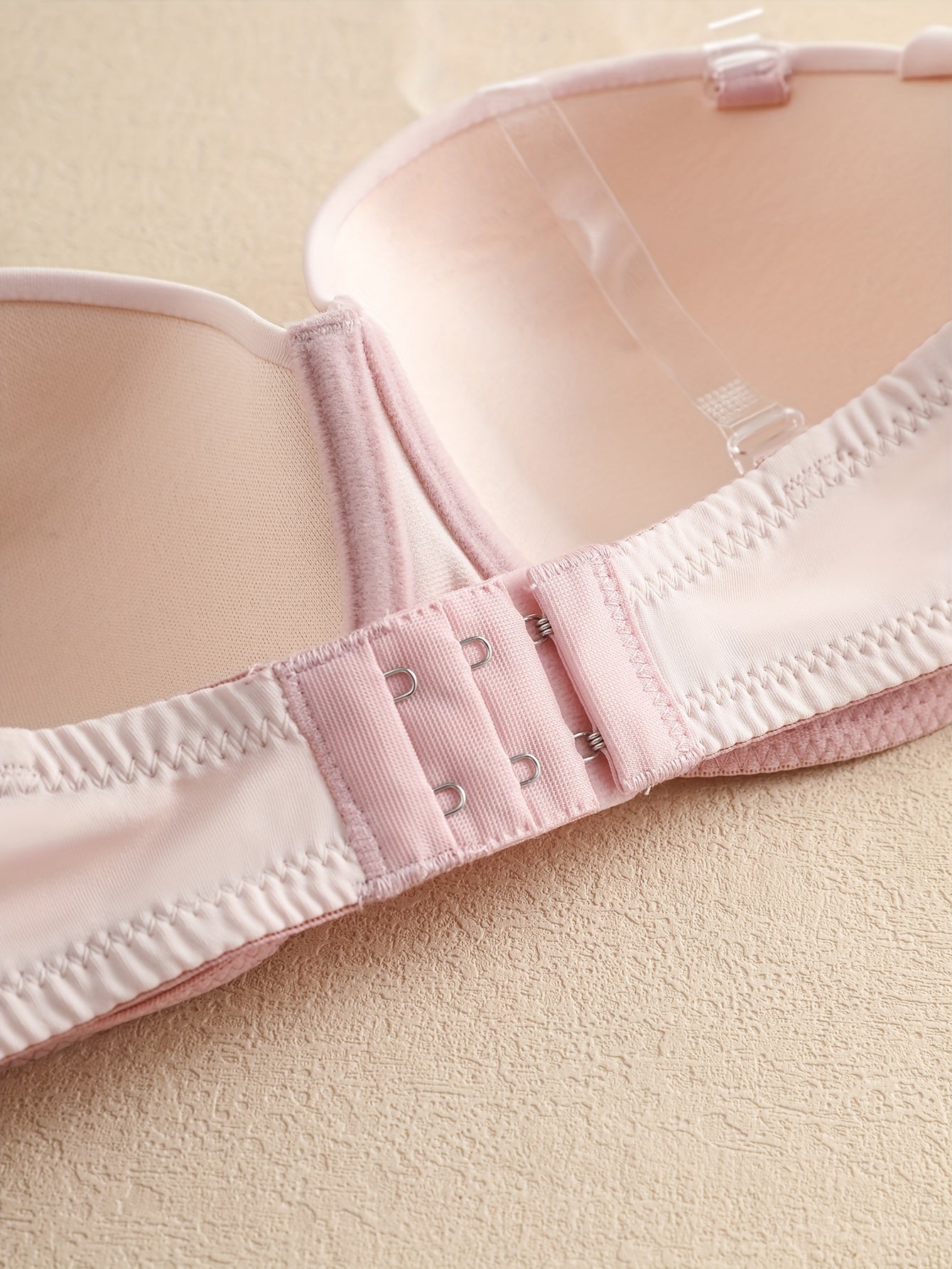 3pcs Front Buckle Strapless Push Up Bras for Women