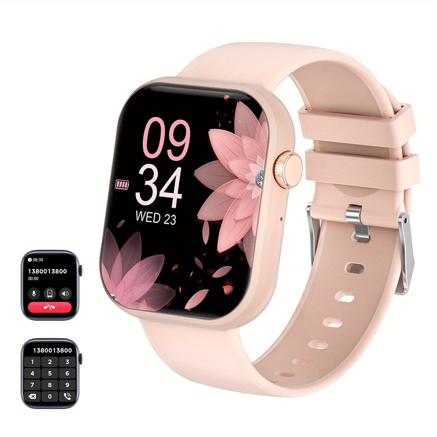 Smart Watch Men's Women's Fitness Tracker Activity With Calorie Pedometer