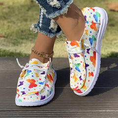 Women's Butterfly & Polka Dot Outdoor Skate Shoes