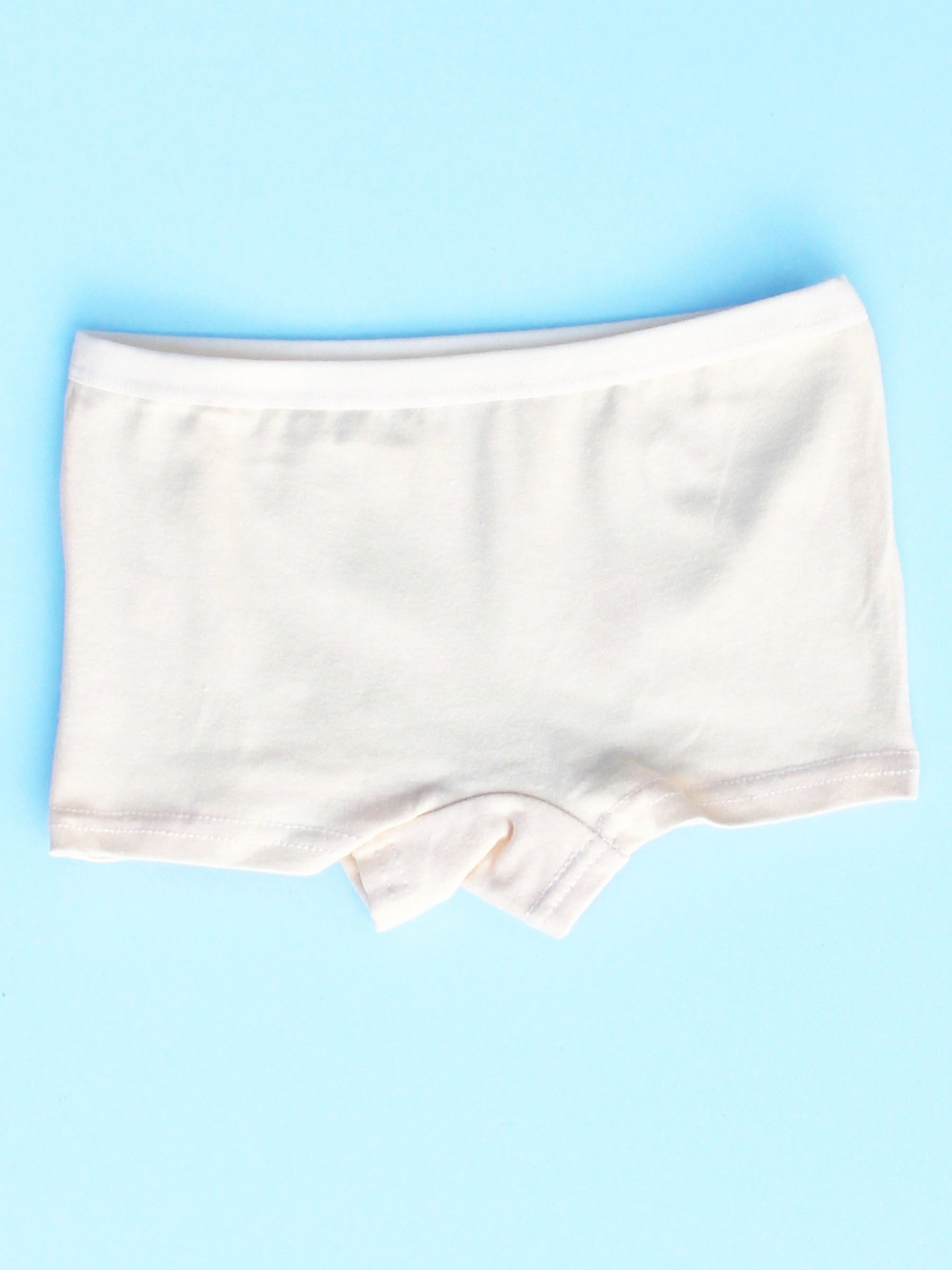 4pcs Girls Boxer Briefs Rabbit Print Elastic Waist Comfortable Underwear