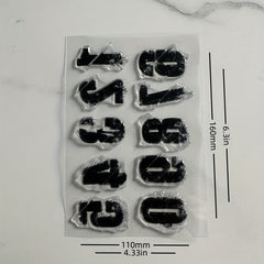 Silicone Retro Stamps Set for DIY Scrapbooking