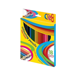 18-Pack Colouring Pencils Assorted Colors