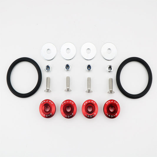 4pcs JDM Bumper Quick Release Fasteners