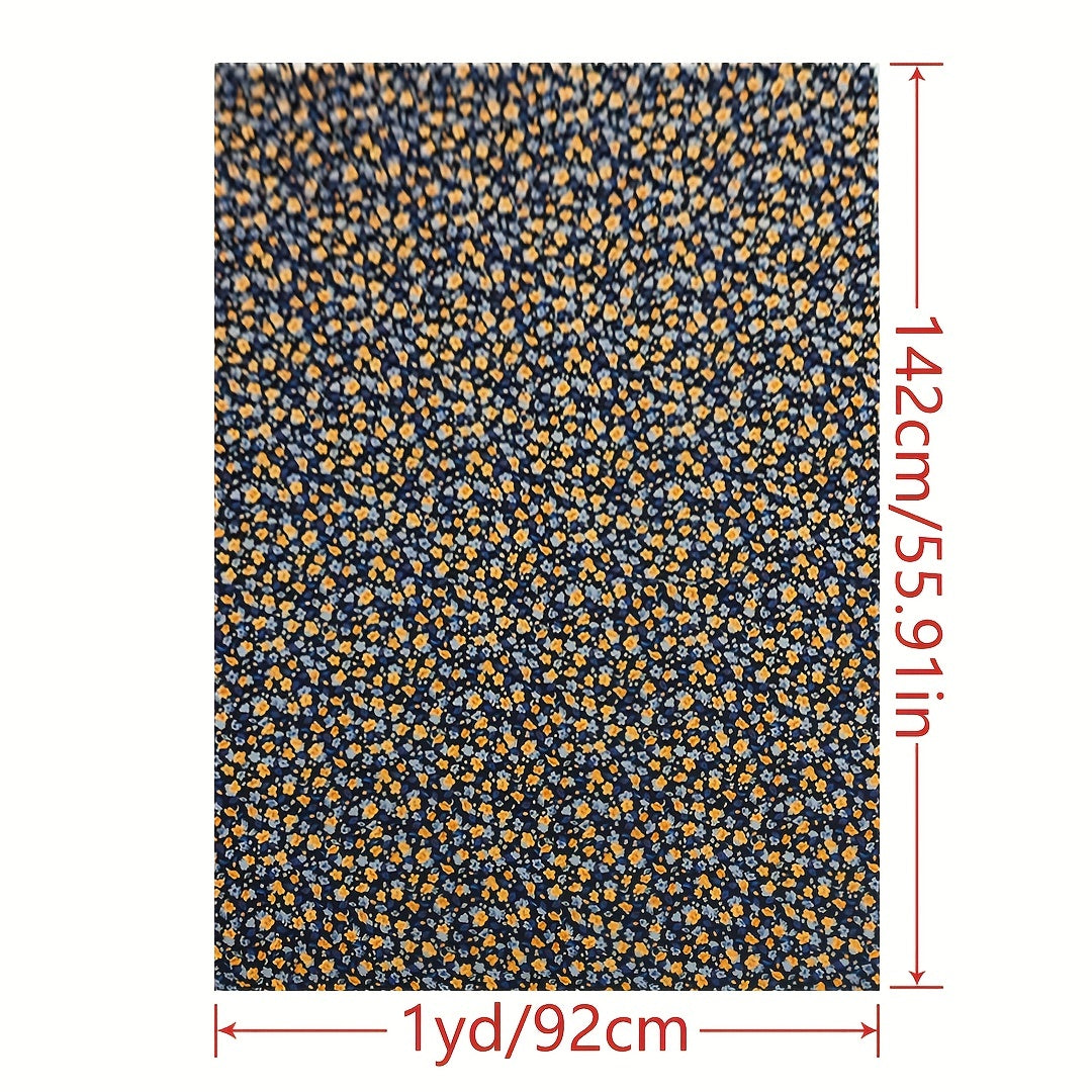 Artificial Cotton Fabric DIY Clothes Pants Dress Fabric 1yard