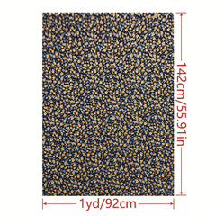 Artificial Cotton Fabric DIY Clothes Pants Dress Fabric 1yard