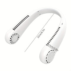 Portable Hanging Fan USB Charging No Blades No Mess