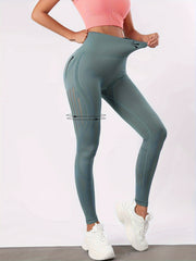 High Waist Yoga Pants Butt Lifting Running Leggings Women's Activewear