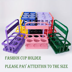 Portable Beer Basket Rack Wine Bottle Storage Basket For 6 Bottles