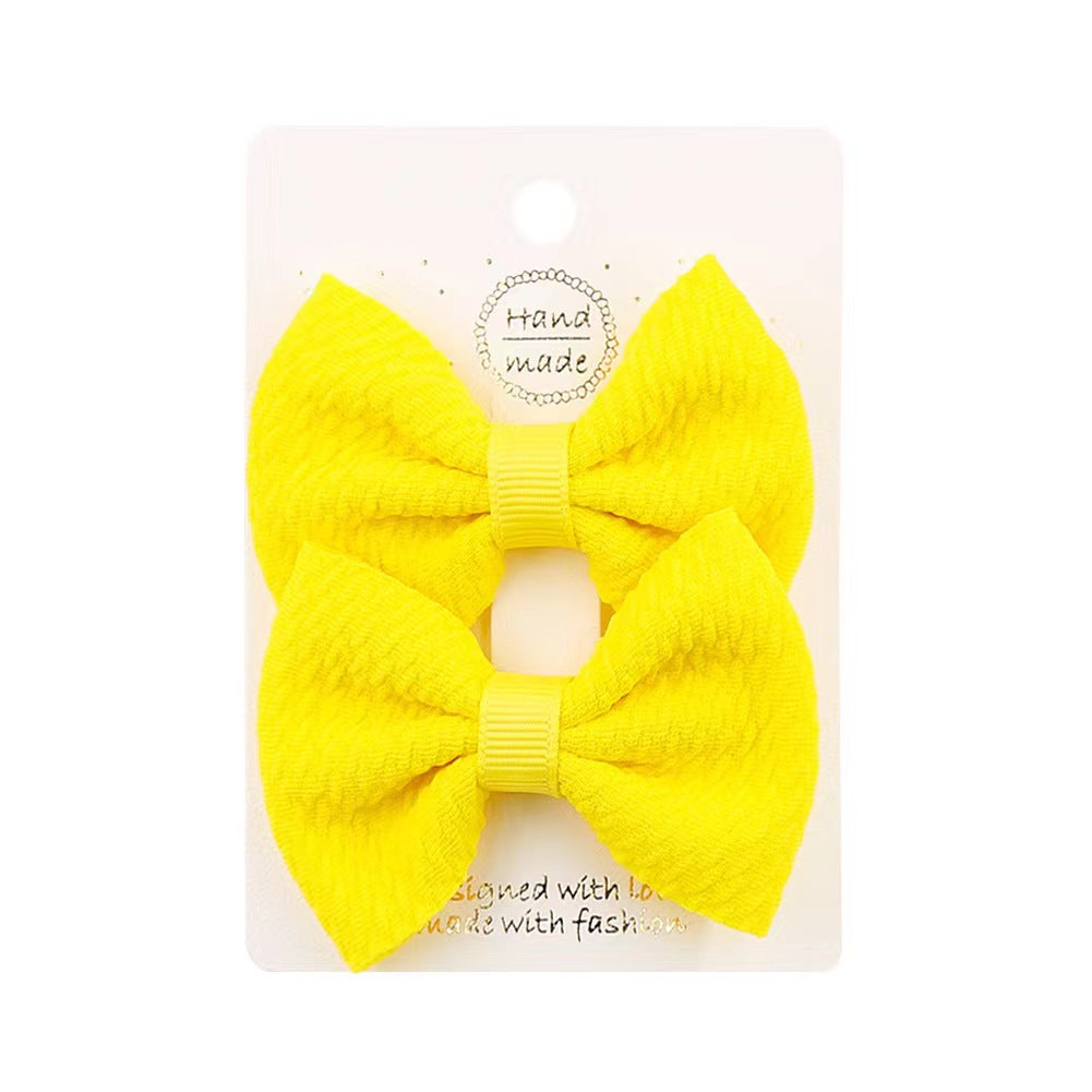 Kids Girls Bow Hair Clips Princess Hair Accessory For Kids