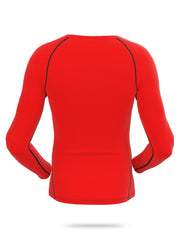 Men's Quick Dry Long Sleeve Fitness Top Crew Neck