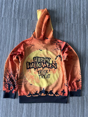 Halloween Night 3D Print Kids Hoodie Long-sleeved Sweatshirt