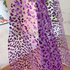 1pc Butterfly Gauze Curtain for DIY Halloween Christmas Decor