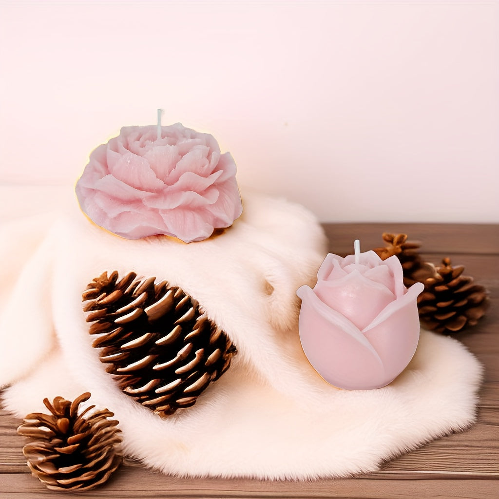 Pillar Low Temp Candle Scented Soy Wax Unique Fragrance For Camping