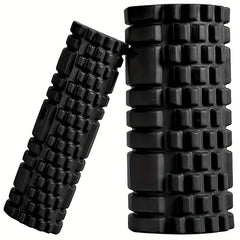 LYZZXI 2pcs Fitness Massage Rollers With Storage Bag Two Sizes Yoga Column