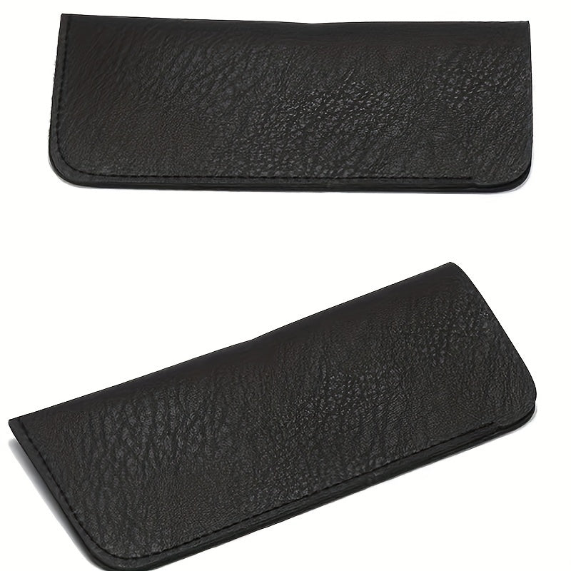 Soft Glasses Case Faux Leather Faux Fur Lined Case