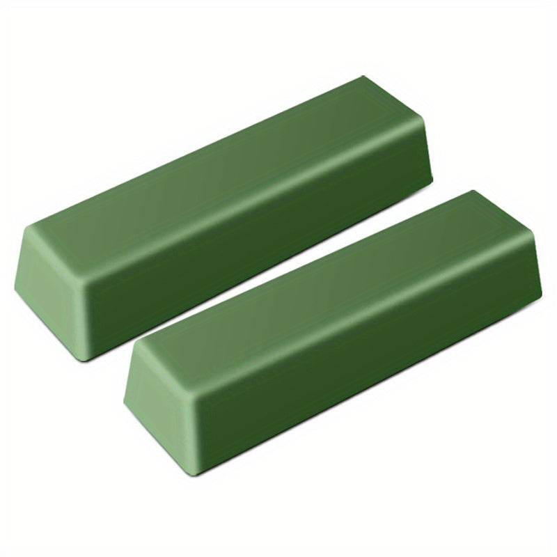 Green Fine Buffing Compound Leather Strop & Sharpening Stropping Bar