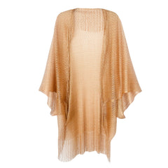 Sexy Hollow Out Bikini Cover Up Women Sunscreen Cape Cardigan