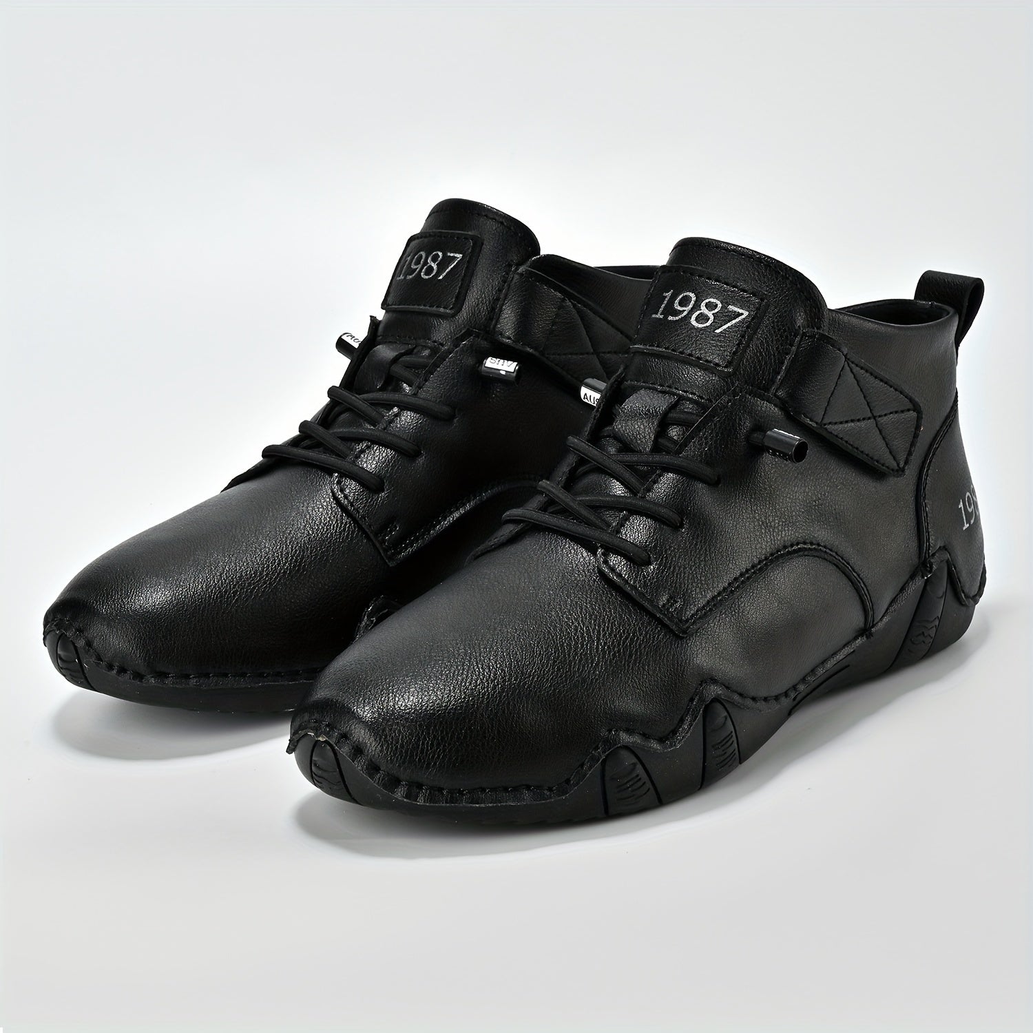 PLUS SIZE Men's Casual Sneakers Hook & Loop Lightweight Non Slip Shoes