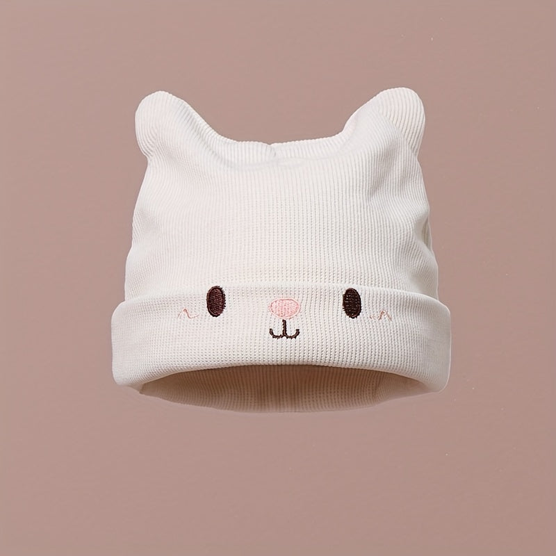 Knitted Beanie Hat Cartoon Rabbit Ears Warm Hat