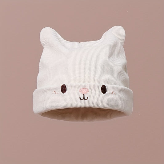 Knitted Beanie Hat Cartoon Rabbit Ears Warm Hat