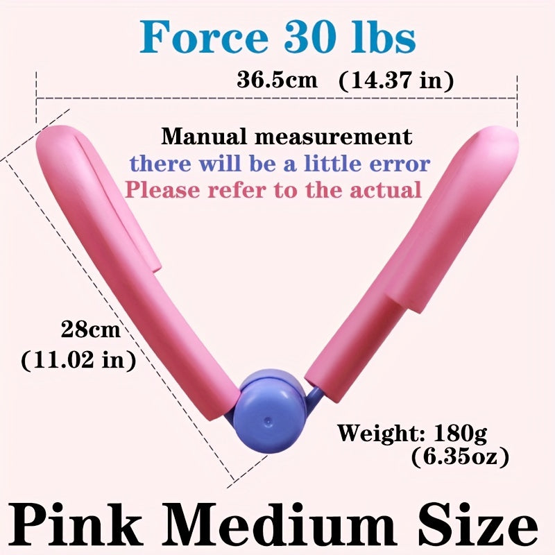 Pink Medium Yoga Fitness Pelvic Floor Muscle Trainer