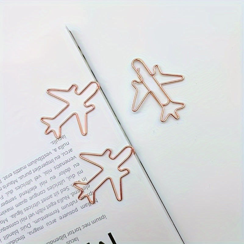 Creative Metal School Office Paper Clips 20pcs/40pcs