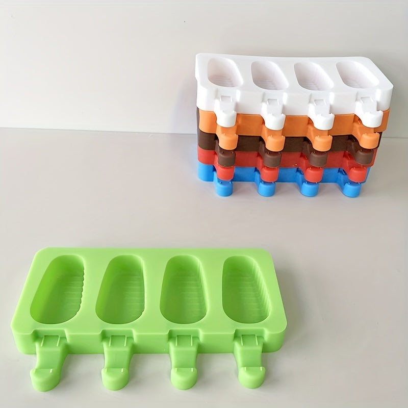 1pc Ice Cream Mold Popsicle Chocolate DIY Candy Mould Silicone Jelly Multifuncti