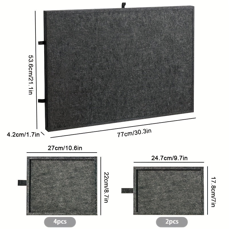 Portable Tilting Puzzle Board with Stand Cover 6 Drawers Lightweight Felt