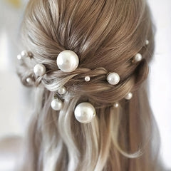 2000pcs Gorgeous & Beige Pearl Beads 6 8 10 12mm DIY Bracelet Necklace Hairpin