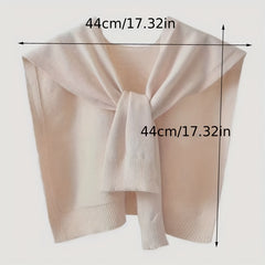 Candy Knit Shawl Warm Wrap Cape Windproof Cardigan