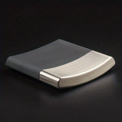 Men's Portable Cigarette Box with Arch Partition Design