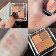 Small Cookie Rose Eyeshadow Palette Set