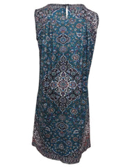 Floral Print Sleeveless Tank Dress for Women