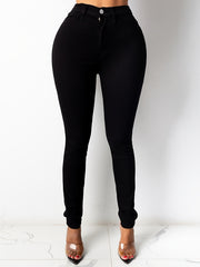 Slim Fit Skinny Jeans High Waist Stretch Pencil Denim Women's Jeans
