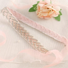 Bridal Rhinestone Waist Chain for Wedding Dress