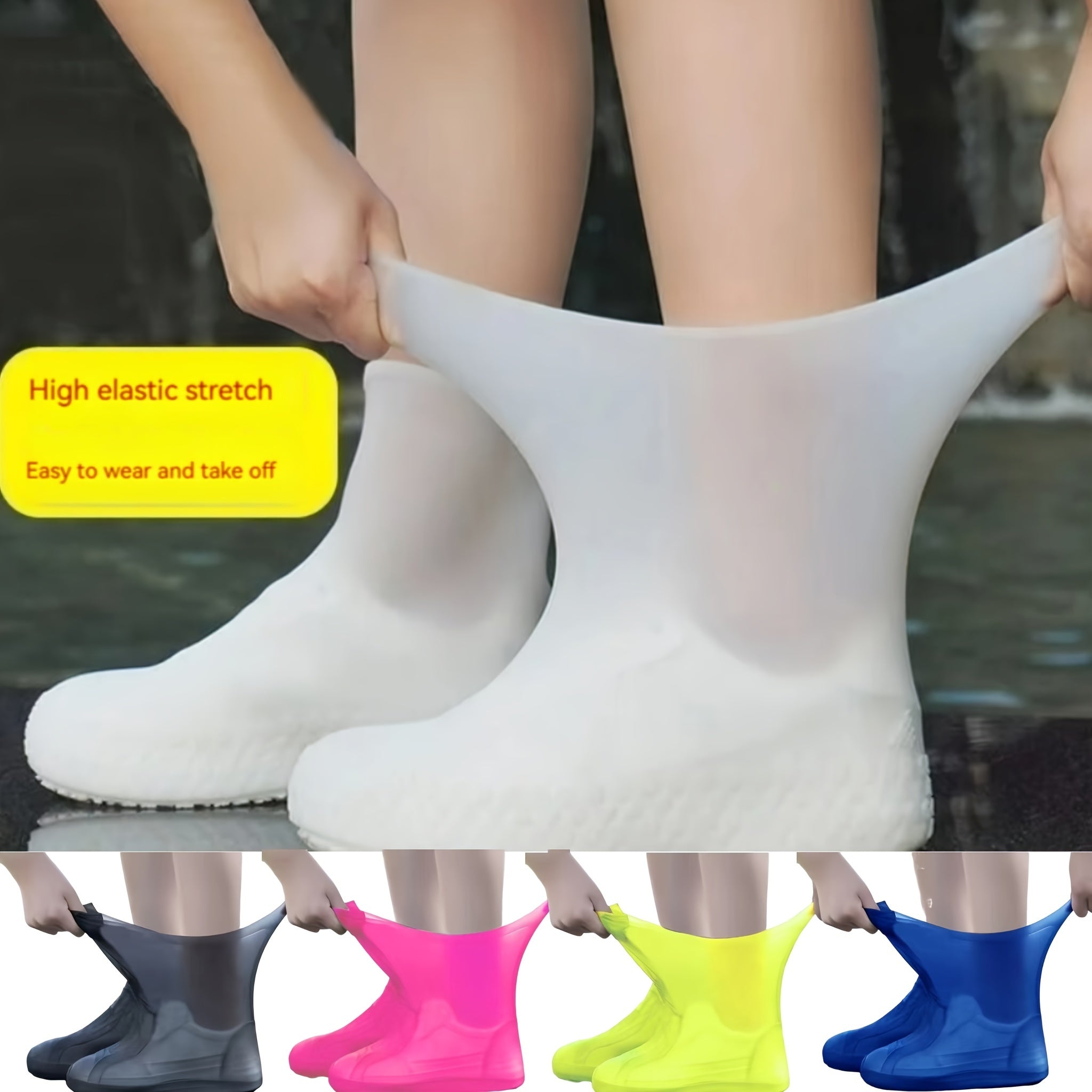 Anti Slip Wear-resistant Rain Shoe Covers