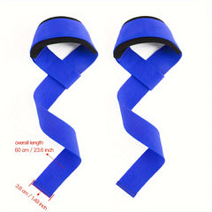 2pcs Padded Weightlifting Wrist Strap - Bodybuilding Strength Training