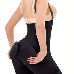 Lace Trim Shaping Shorts High Waist Tummy Control Butt Lifting Shorts