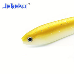 JEKEKU 2pcs Soft Loach Fishing Lures 100mm 3.94inch 6.1g Soft Wobbler