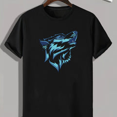 Wolf Comics Men's Stretch Tee for Outdoor Summer