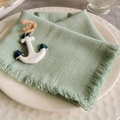 Soft Linen Cotton Napkins for Dinner Tea and Parties - Home Decor and Festivals