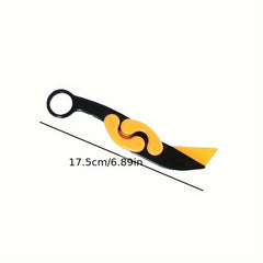 3D Gravity Folding Claw Carrot Butterfly Training Demon Toy