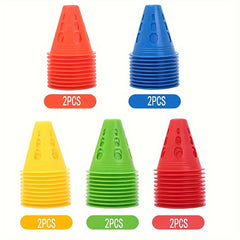 40pcs Roller Skating Practice Cones Speed Training