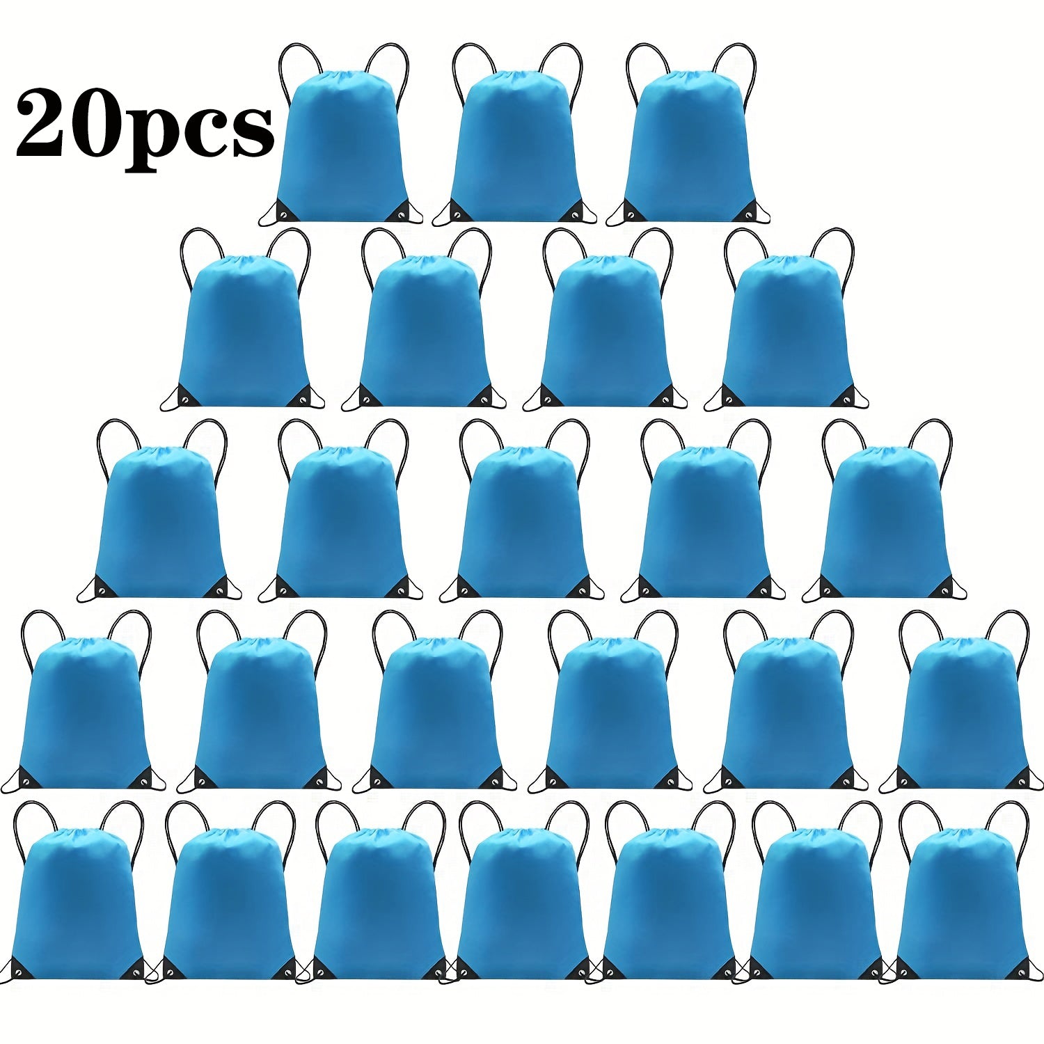 Unisex Drawstring Backpack Sports Storage Bags For Gym & Outdoor Activities