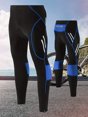 Reflective Men's Cycling Pants 4D Padding Pocket Lightweight