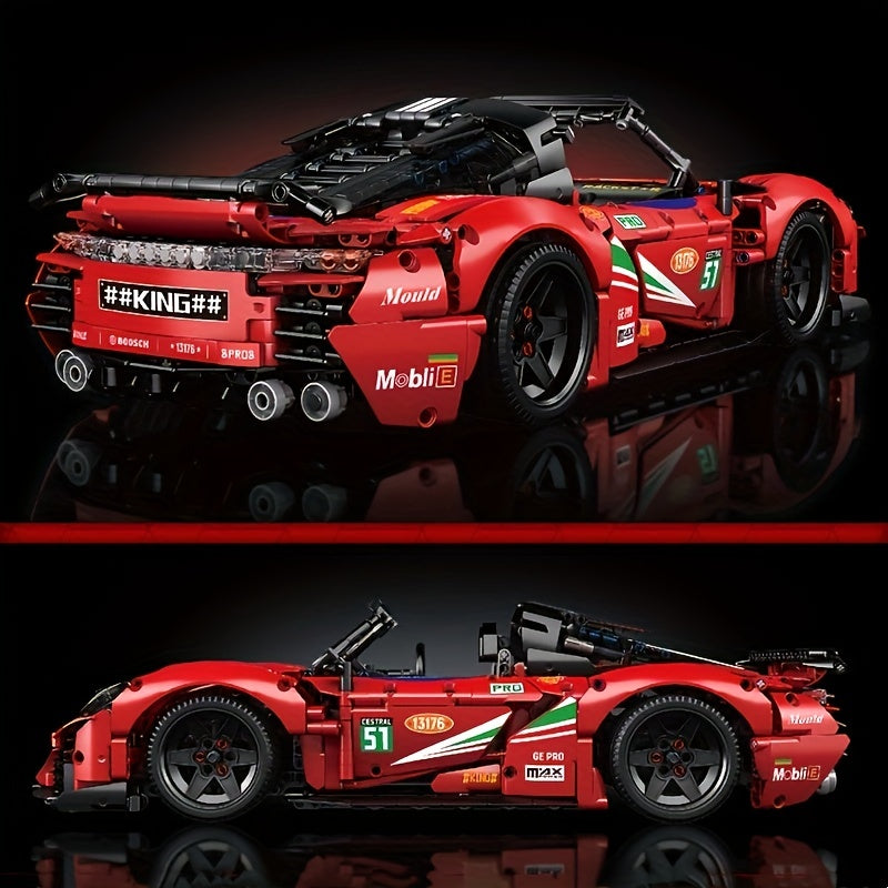 Remote Control Building Blocks Sports Car Toy