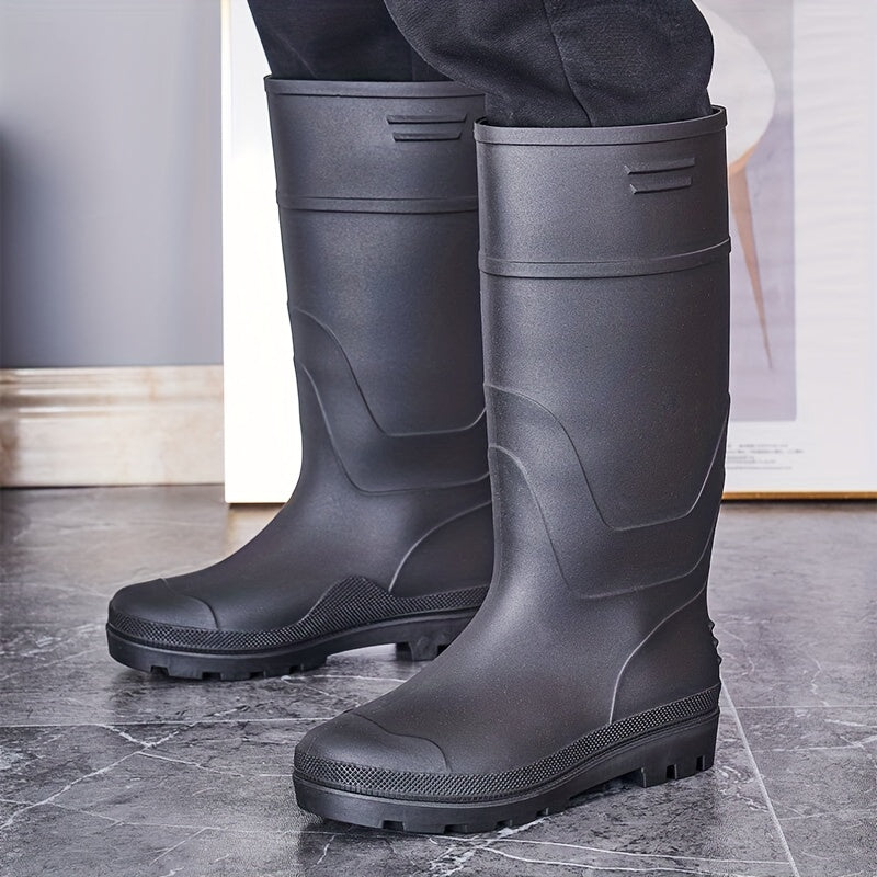 Men's Waterproof Rain Boots Non-slip for Outdoor Working Fishing